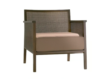 MANILA BU2031 - Beech armchair with armrests by Andreu World - view 2